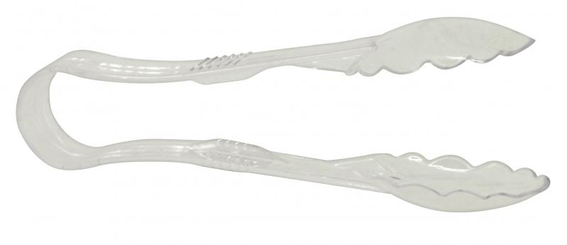 6-inch Polycarbonate Clear Scallop Tong 1 6-inch Polycarbonate Clear Scallop Tong